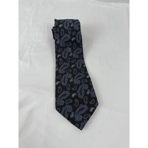 BRUNO PIATTELLI TIE.‎   BLUE PAISLEY